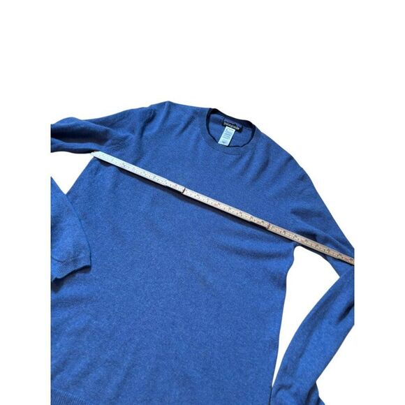 Patagonia Mens cashere blend Crewneck Sweater Blue Wool Size XL-note flaws - Picture 7 of 7